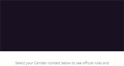 Desktop Screenshot of camdencontest.com